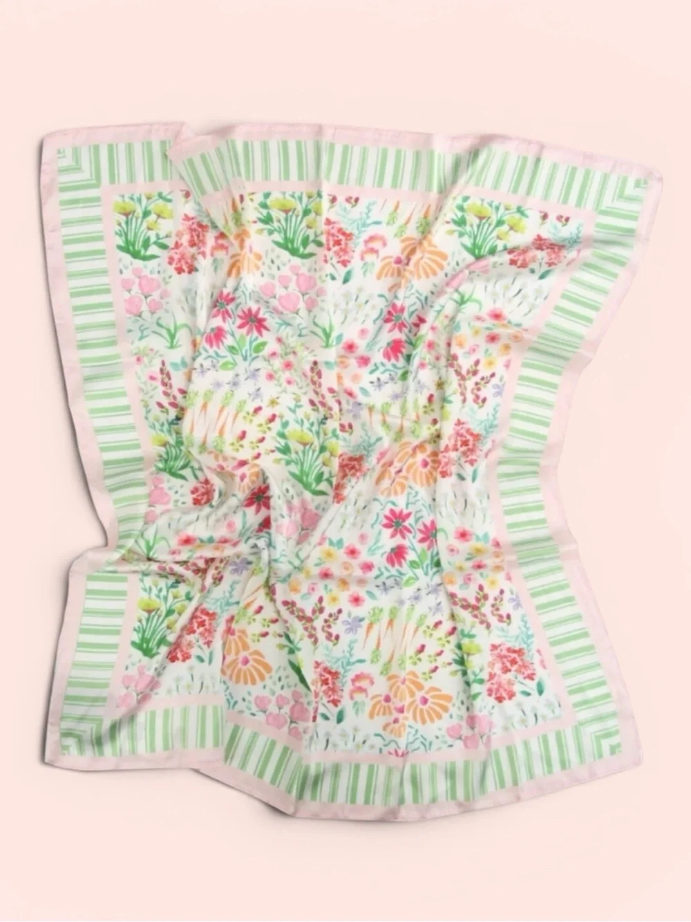 Betsey Johnson Ditsy Floral Square Scarf
